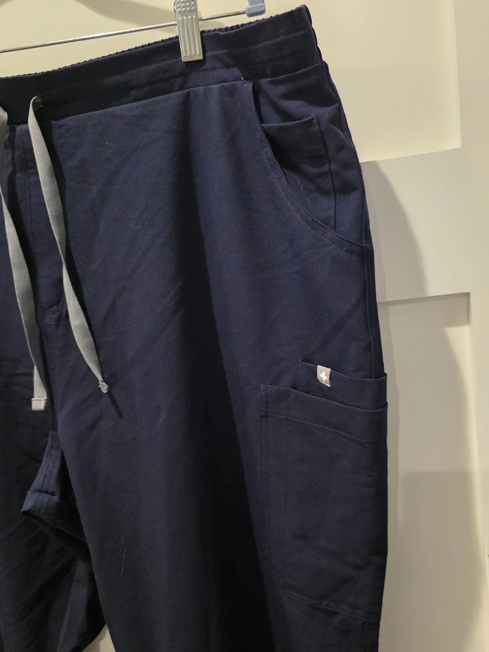 Figs Technical Collection Scrub Pants XL Navy Medical Healthcare Pockets